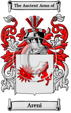 Areni Family Crest/Coat of Arms