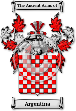 Argentina Family Crest Download (JPG) Legacy Series - 600 DPI