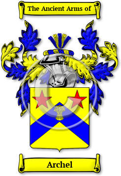 Archel Family Crest Download (JPG) Legacy Series - 600 DPI