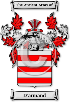 D'armand Family Crest Download (jpg) Legacy Series - 150 DPI