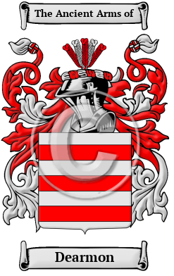 Dearmon Family Crest/Coat of Arms