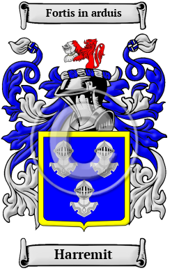 Harremit Family Crest/Coat of Arms
