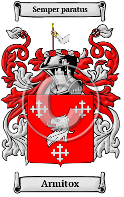 Armitox Family Crest/Coat of Arms