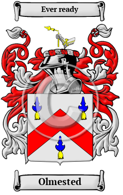 Olmested Family Crest/Coat of Arms