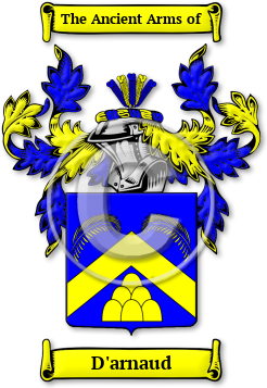 D'arnaud Family Crest Download (jpg) Legacy Series - 150 DPI