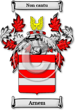 Arnem Family Crest Download (jpg) Legacy Series - 150 DPI