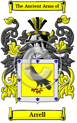 Arrell Family Crest/Coat of Arms