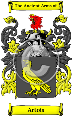 Artois Family Crest/Coat of Arms