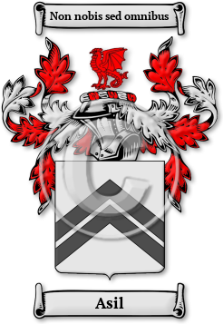 Asil Family Crest Download (jpg) Legacy Series - 150 DPI