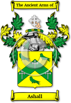 Ashall Family Crest Download (jpg) Legacy Series - 150 DPI