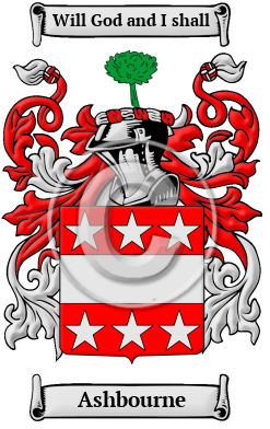 Ashbourne Family Crest/Coat of Arms