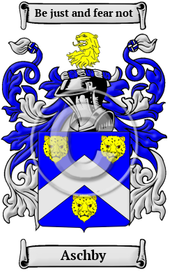Aschby Family Crest/Coat of Arms