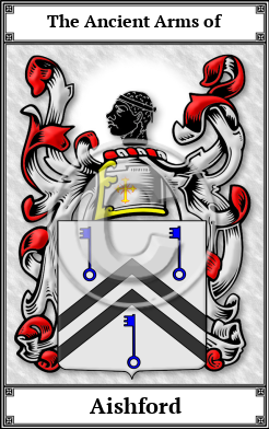 Aishford Family Crest Download (JPG) Book Plated - 300 DPI