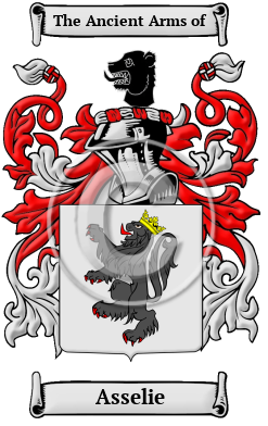 Asselie Family Crest/Coat of Arms