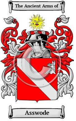 Asswode Family Crest/Coat of Arms