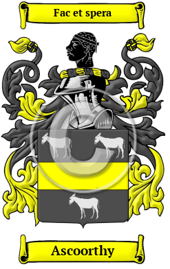 Ascoorthy Family Crest/Coat of Arms