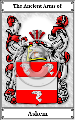 Askem Family Crest Download (JPG)  Book Plated - 150 DPI