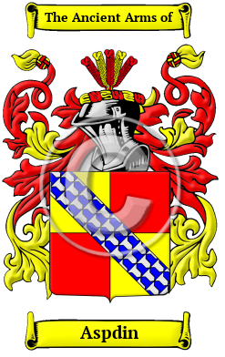 Aspdin Family Crest/Coat of Arms