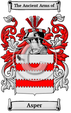Asper Family Crest/Coat of Arms