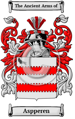 Aspperen Family Crest/Coat of Arms