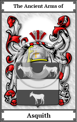 Asquith Family Crest Download (JPG)  Book Plated - 150 DPI