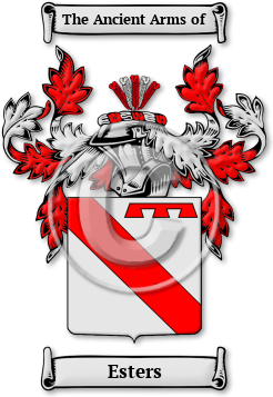 Esters Family Crest Download (JPG) Legacy Series - 300 DPI