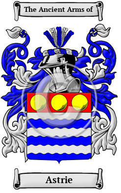 Astrie Family Crest/Coat of Arms