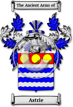 Astrie Family Crest Download (jpg) Legacy Series - 150 DPI