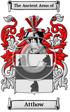 Atthow Family Crest/Coat of Arms