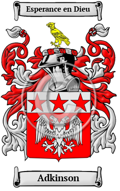Adkinson Family Crest/Coat of Arms