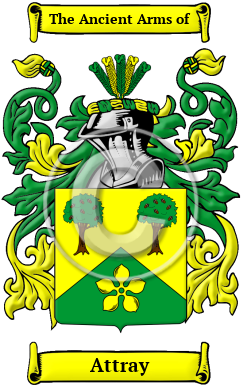 Attray Family Crest/Coat of Arms