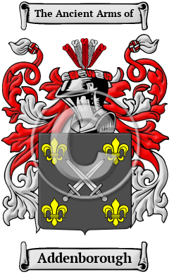Addenborough Family Crest/Coat of Arms