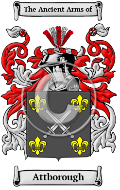 Attborough Family Crest/Coat of Arms