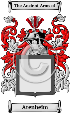 Atenheim Family Crest/Coat of Arms
