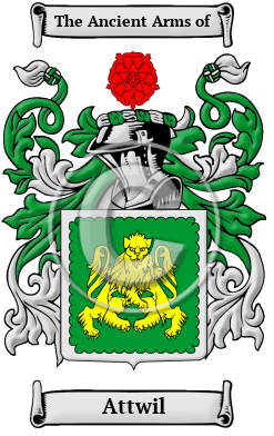 Attwil Family Crest/Coat of Arms