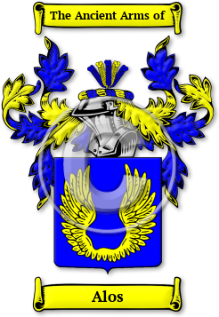 Alos Family Crest Download (jpg) Legacy Series - 150 DPI