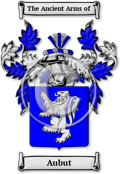 Aubut Family Crest Download (jpg) Legacy Series - 150 DPI