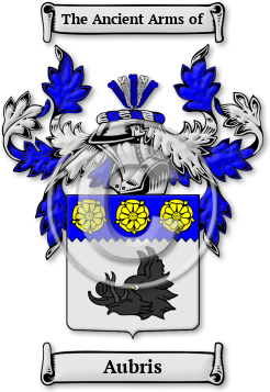 Aubris Family Crest Download (JPG) Legacy Series - 600 DPI