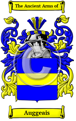Auggeais Family Crest/Coat of Arms