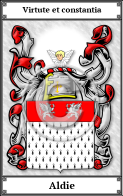Aldie Family Crest Download (JPG)  Book Plated - 150 DPI