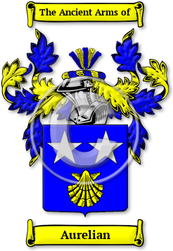 Aurelian Family Crest Download (jpg) Legacy Series - 150 DPI