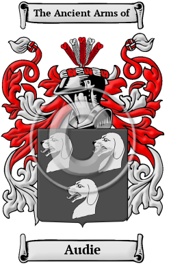 Audie Family Crest/Coat of Arms