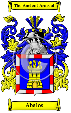 Abalos Family Crest/Coat of Arms