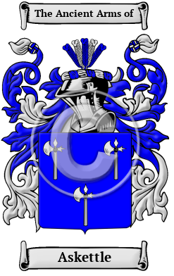 Askettle Family Crest/Coat of Arms