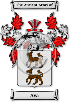 Aya Family Crest Download (jpg) Legacy Series - 150 DPI