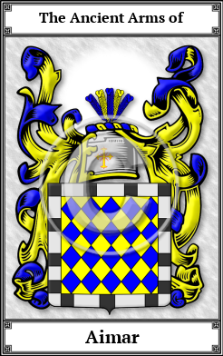 Aimar Family Crest Download (JPG)  Book Plated - 150 DPI