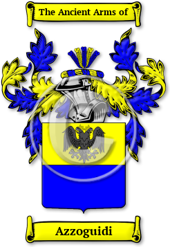 Azzoguidi Family Crest Download (JPG) Legacy Series - 300 DPI