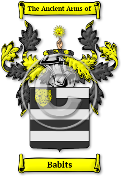 Babits Family Crest Download (jpg) Legacy Series - 150 DPI