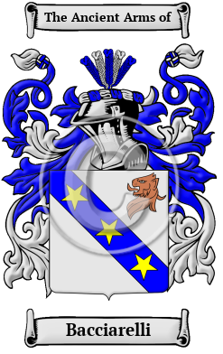 Bacciarelli Family Crest/Coat of Arms