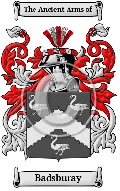 Badsburay Family Crest/Coat of Arms